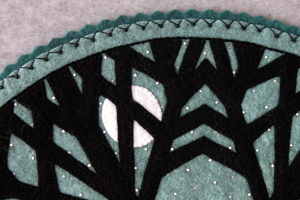 Snowy Evening Table Topper