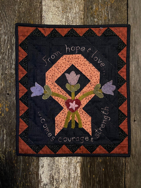 Snugg-let Hope & Love Downloadable Pattern by Snuggles Quilts