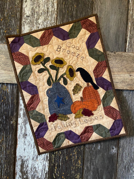 Snugg-let Falling Leaves Downloadable Pattern by Snuggles Quilts