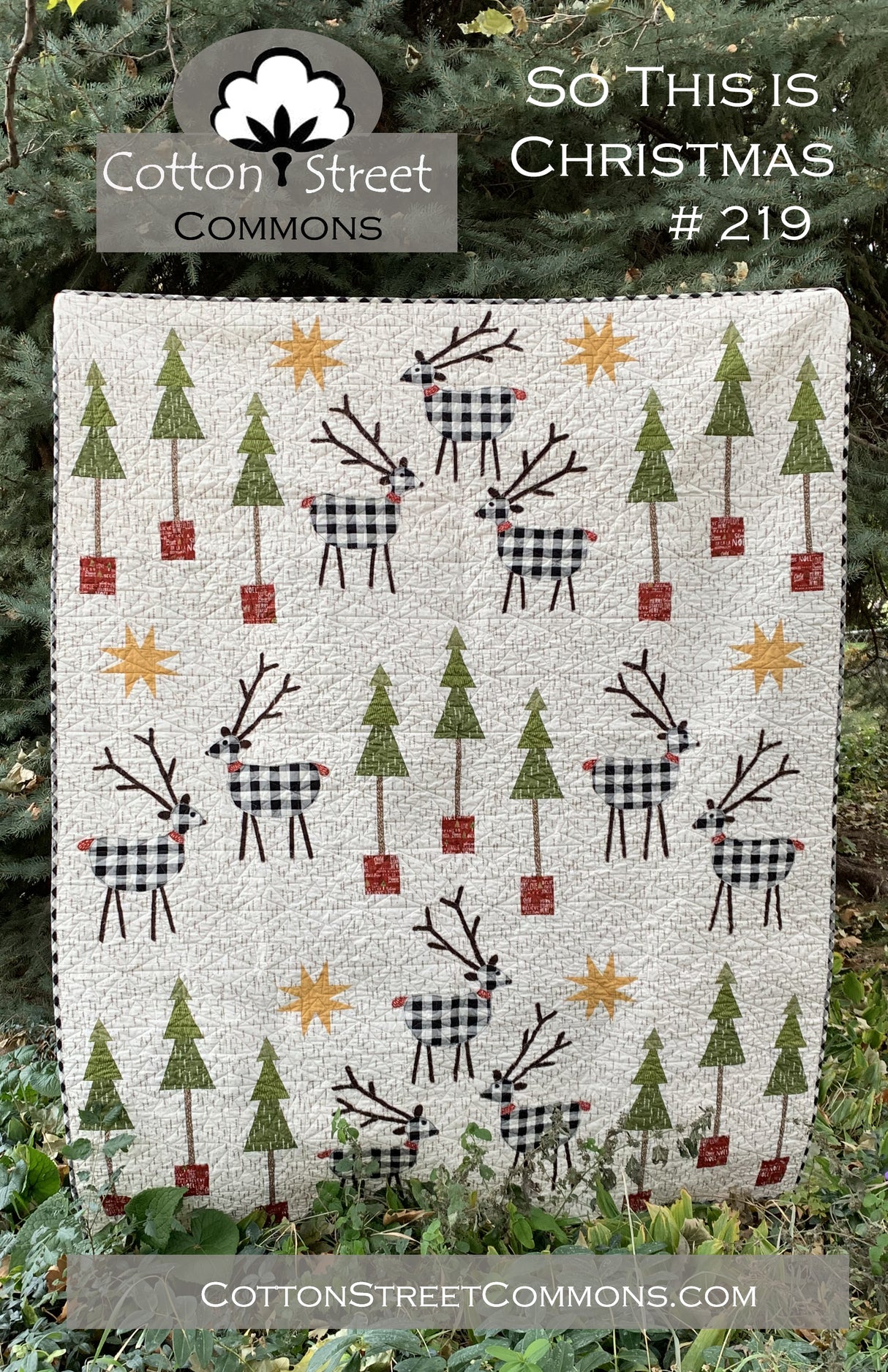 So This Is Christmas Downloadable Pattern by Cotton Street Commons