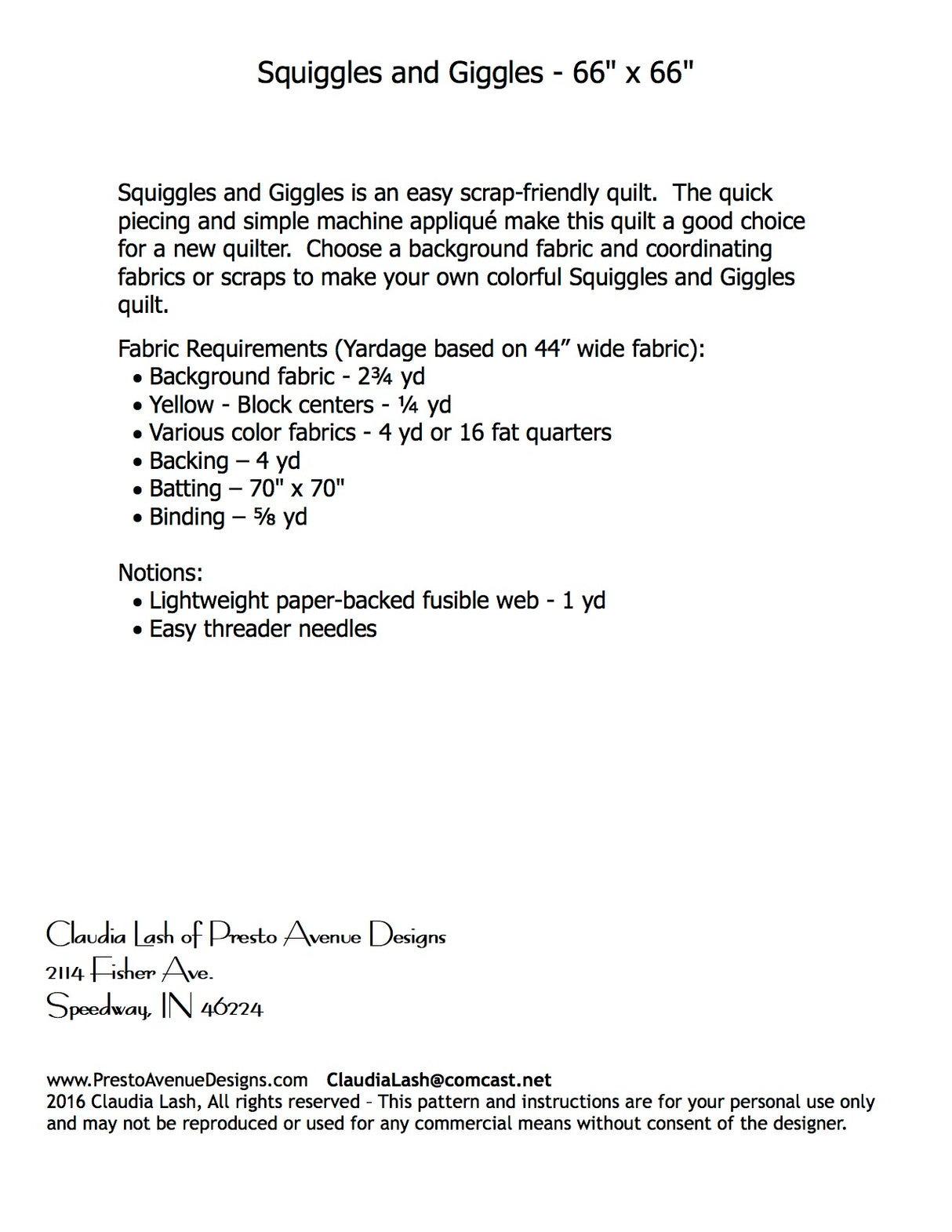 Squiggles and Giggles