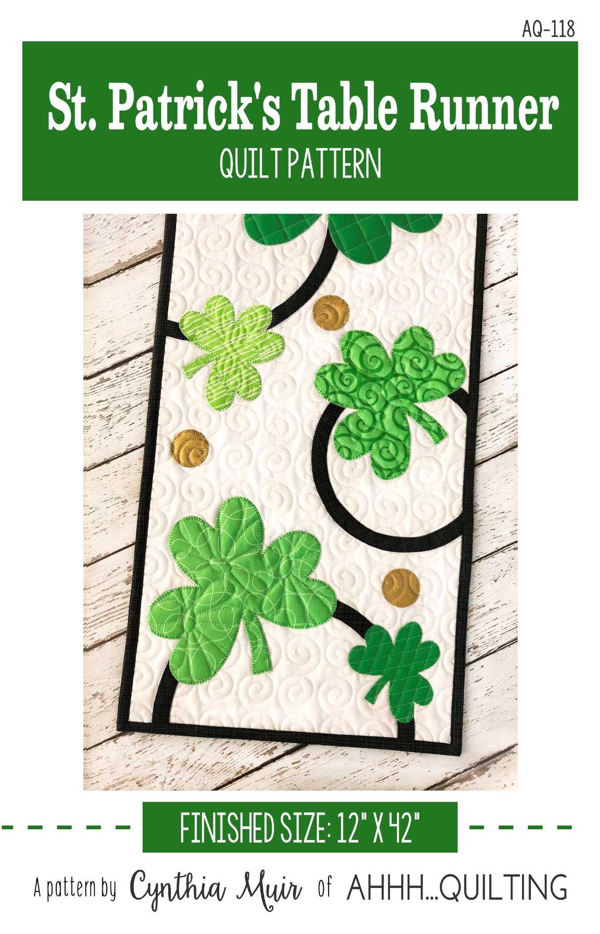St. Patrick's Table Runner Downloadable Pattern