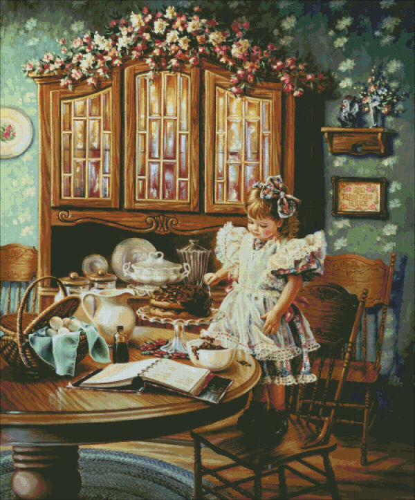 Sugar and Spice Cross Stitch By Dona Gelsinger