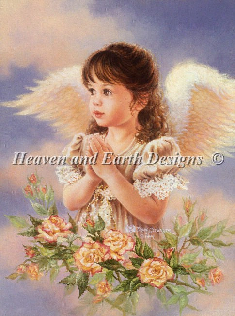 Summer Angel Cross Stitch By Dona Gelsinger