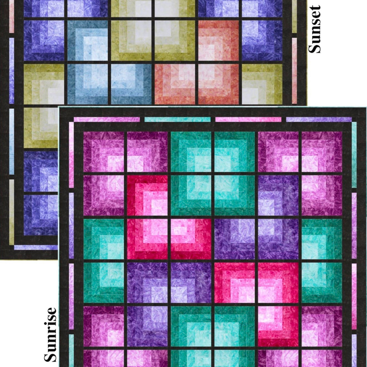 Sunrise Sunset Cabins Downloadable Pattern – Quilting Books Patterns ...