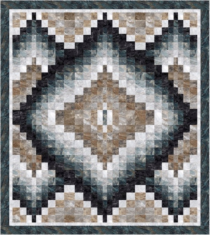 Surface Diamonds Downloadable Pattern