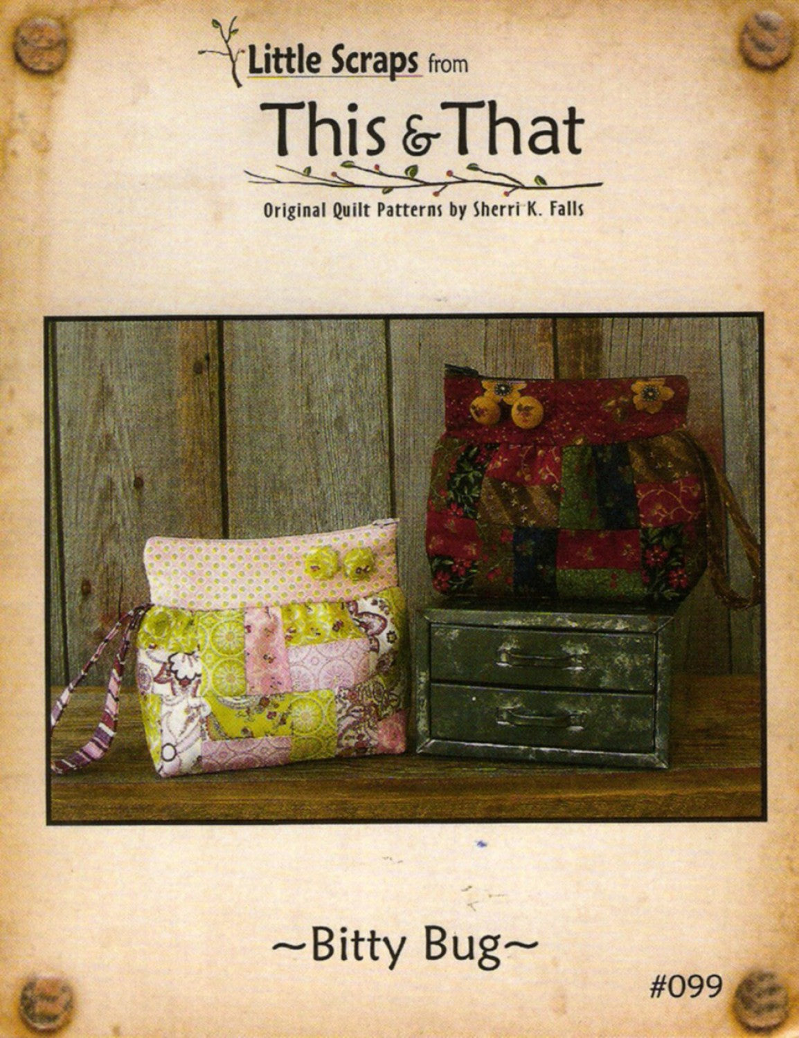 Little Scraps - Bitty Bug Bag