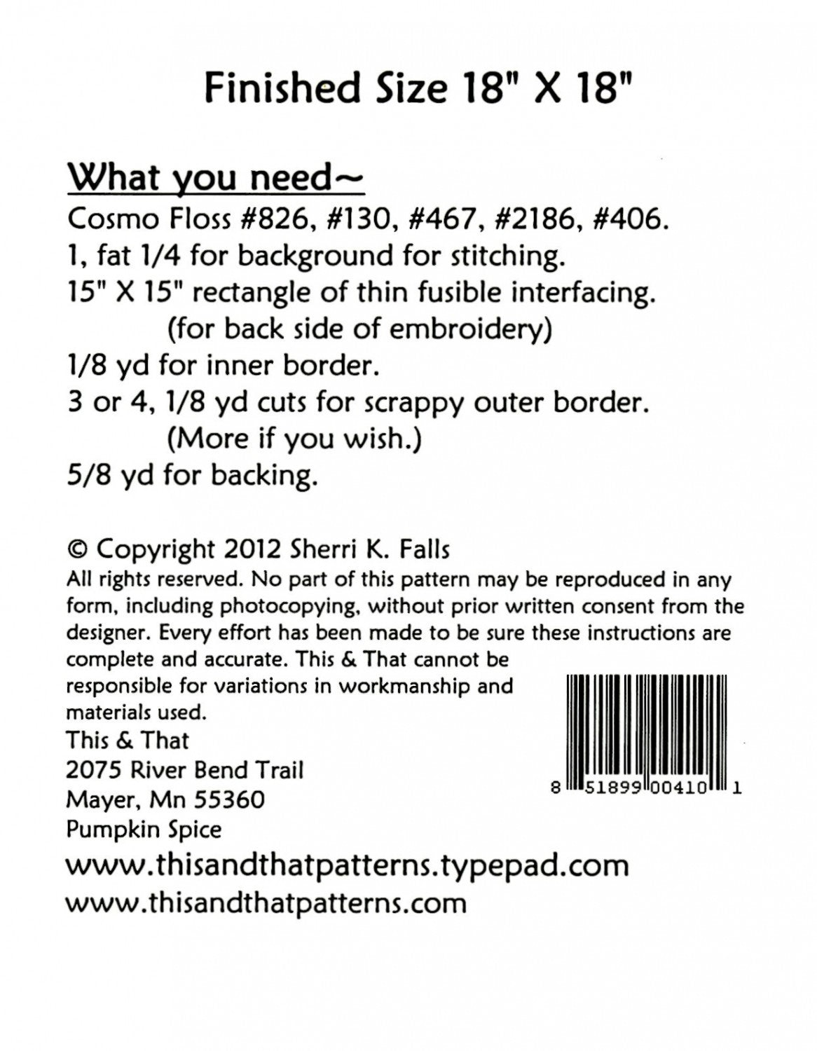 Little Scraps - Pumpkin Spice