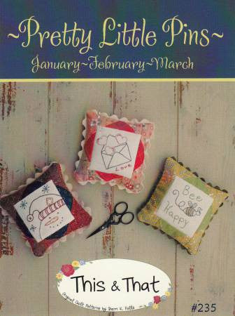Little Scraps - Pretty Little Pins 1 January, February, March