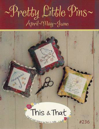 Little Scraps - Pretty Little Pins 1 April, May, June