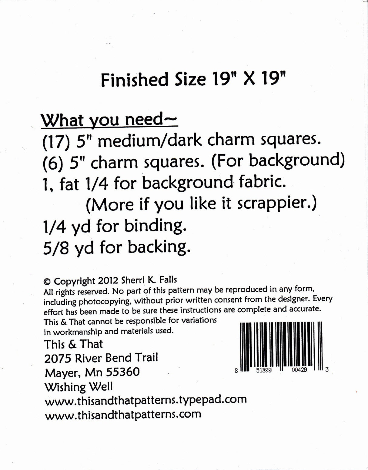 Little Scraps - Wishing Well