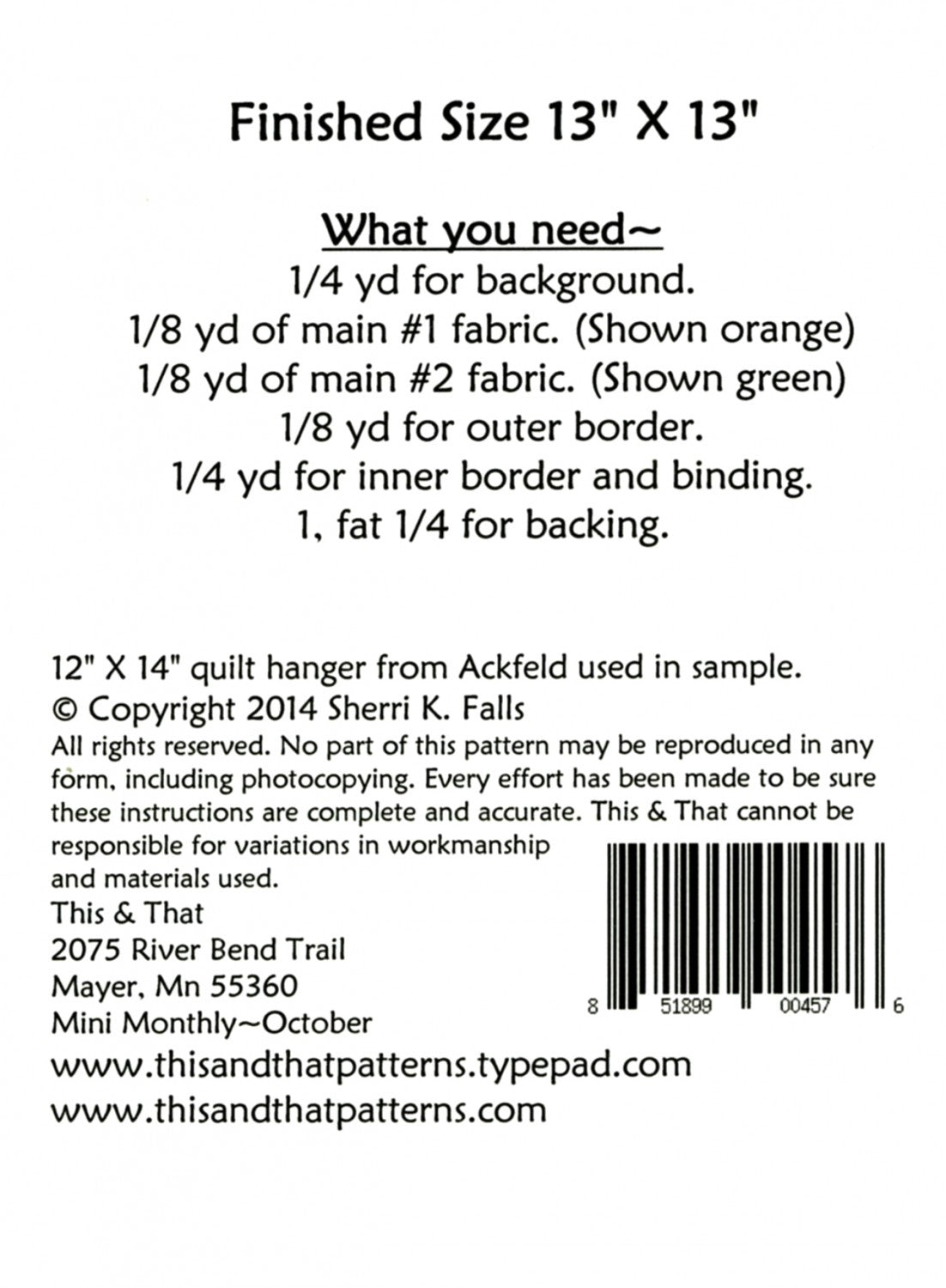 Make it Mini October