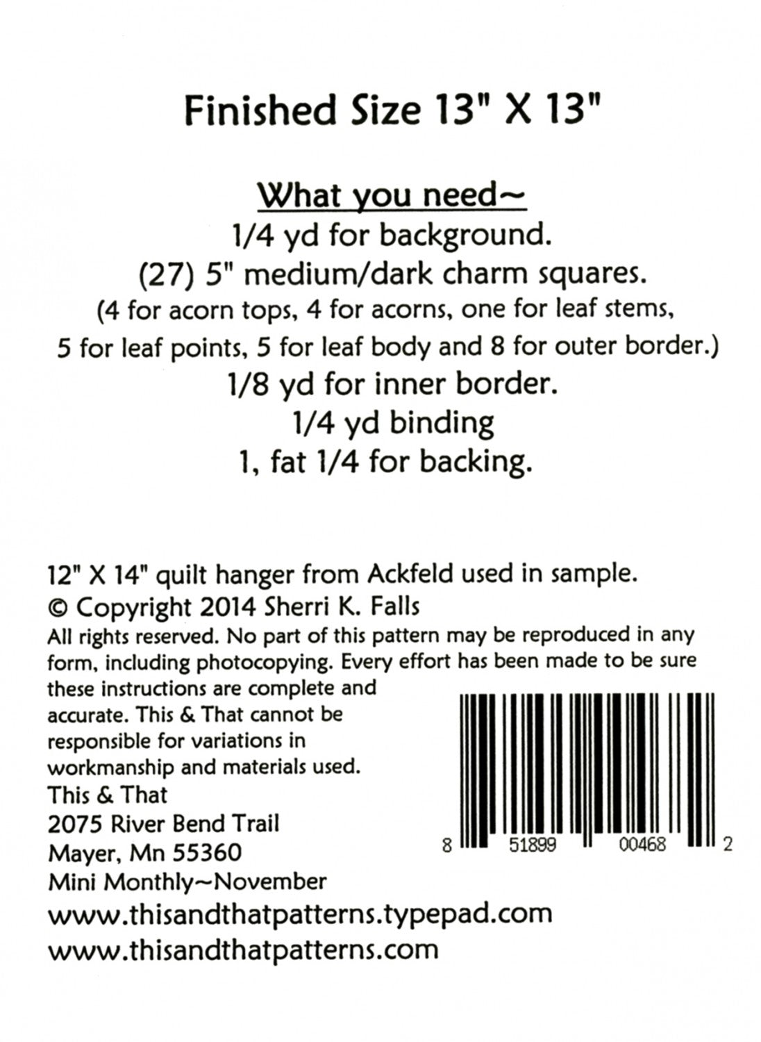 Make it Mini November