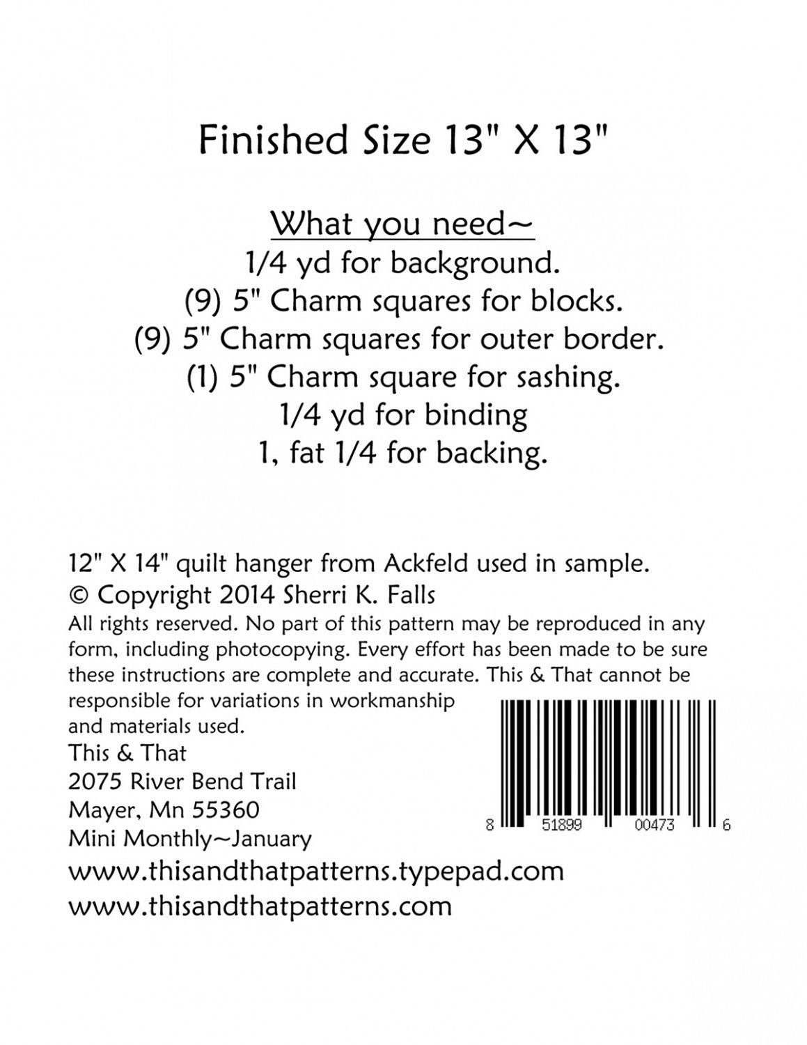 Make-it-Mini - January