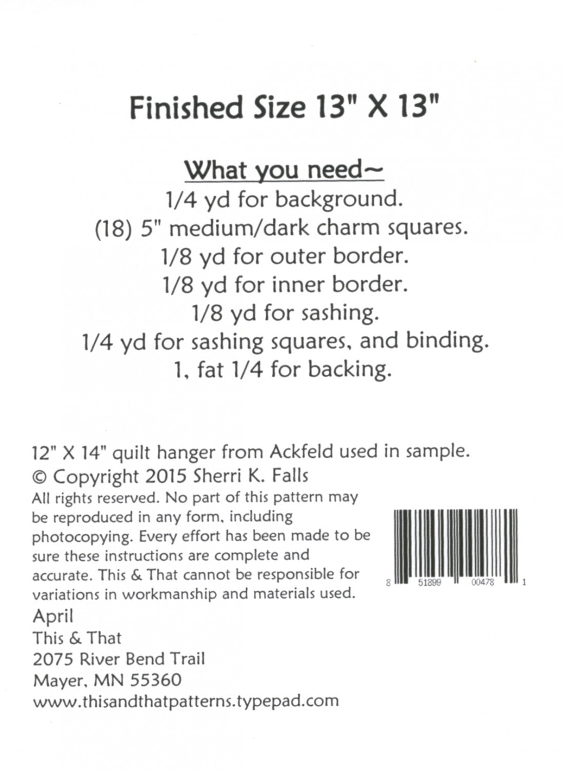 Make-it-Mini - April