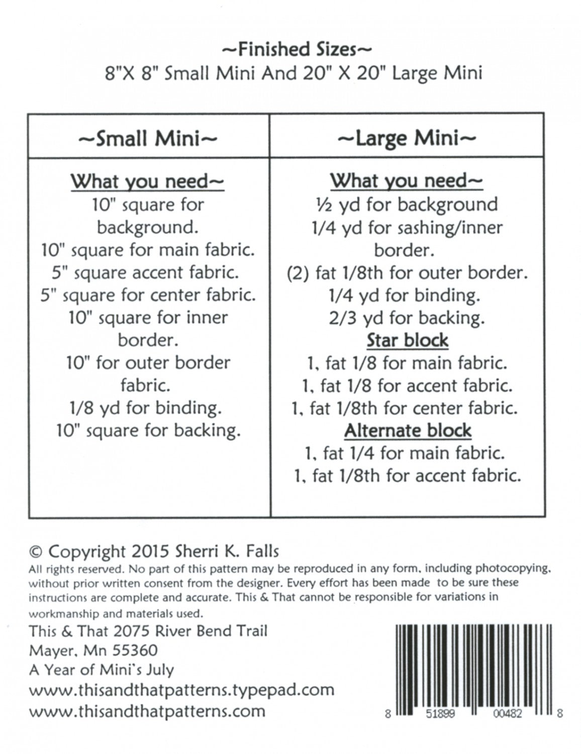 A Year Of Mini's - July