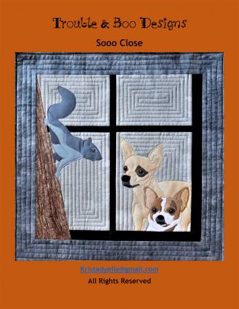 Sooo Close Quilt Pattern by Trouble and Boo Designs