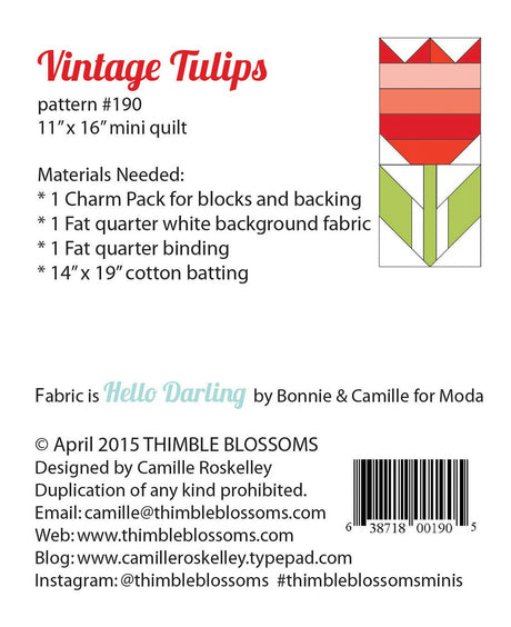 Mini Vintage Tulips
