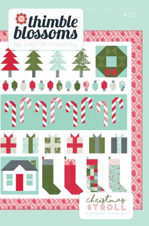 Christmas Stroll Quilt Pattern by Thimble Blossoms