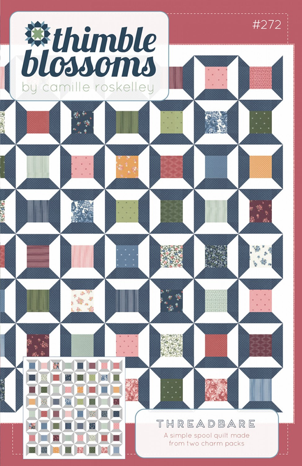 Threadbare Pattern Quilt Pattern by Thimble Blossoms