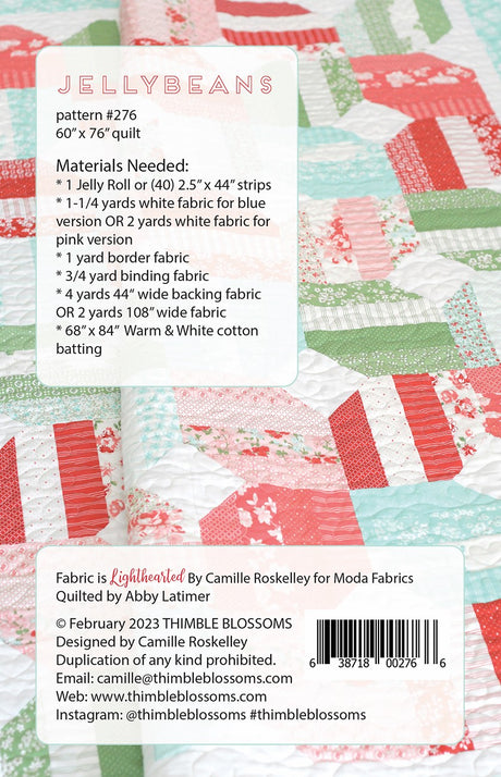 Jellybeans Quilt Pattern by Thimble Blossoms