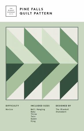 Pine Falls Quilt Pattern by The Blanket Statement