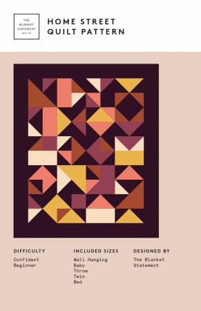 Home Street Quilt Pattern by The Blanket Statement