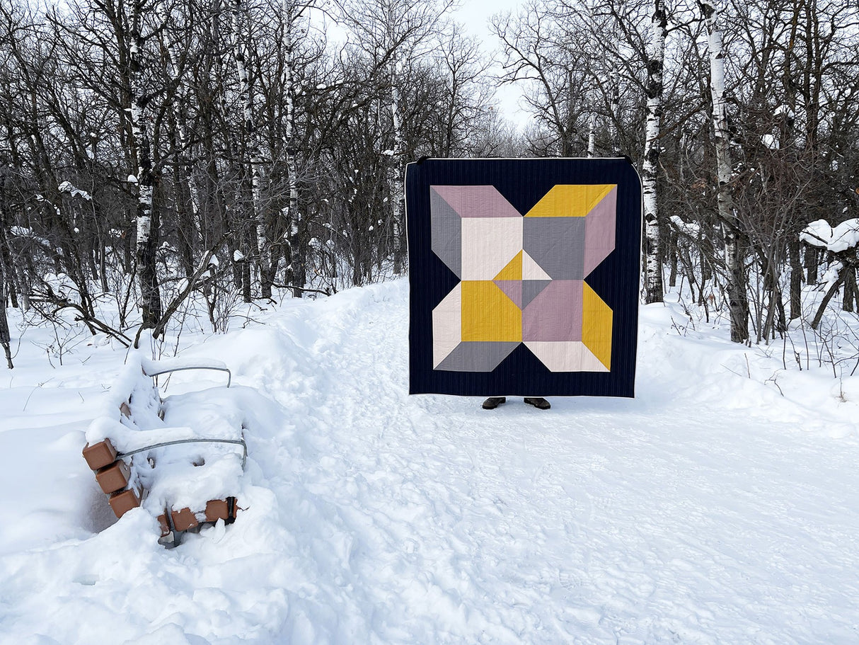 North Cross Quilt Pattern by The Blanket Statement