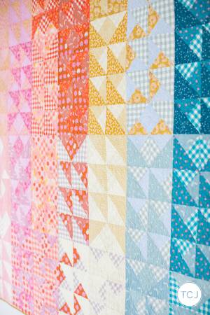Color Chaos Quilt Pattern by Then Came June