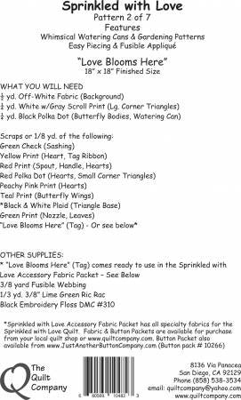 Sprinkled with Love - BOM