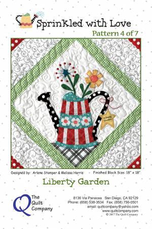 Sprinkled with Love Block 4 Liberty Garden