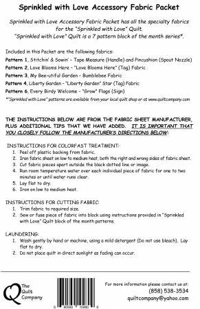 Sprinkled with Love - BOM