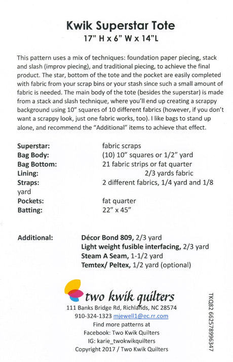 Kwik Superstar Tote