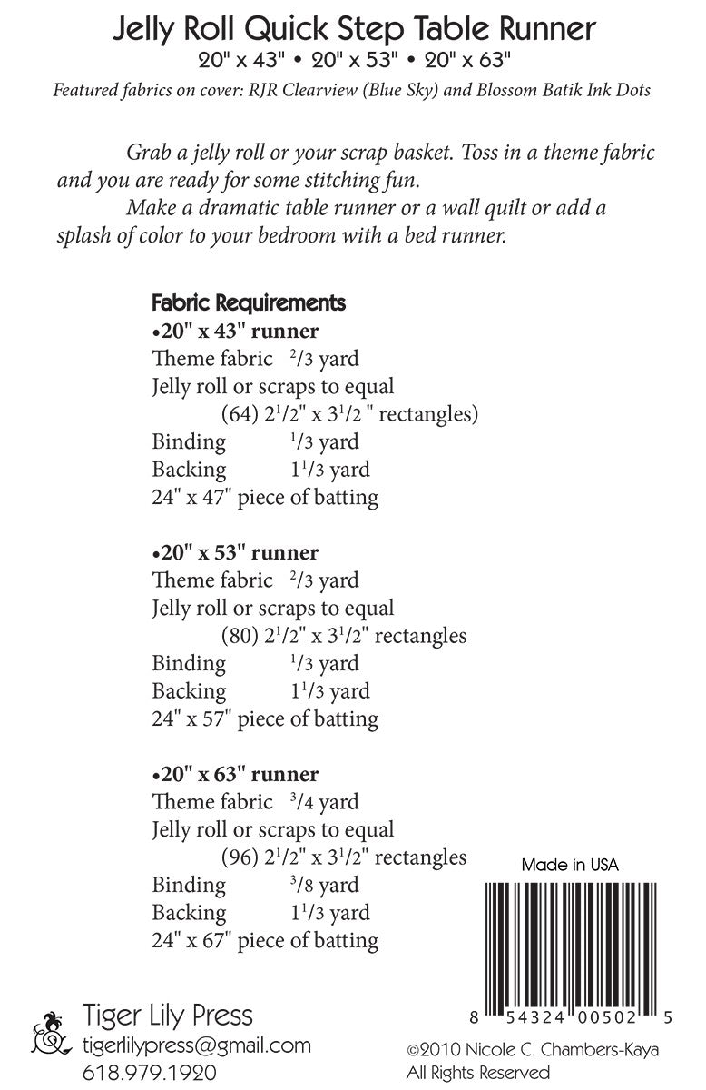 Jelly Roll Quick Step