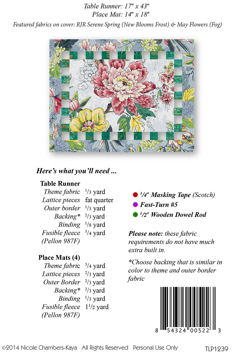 Goof-Proof Lattice Border