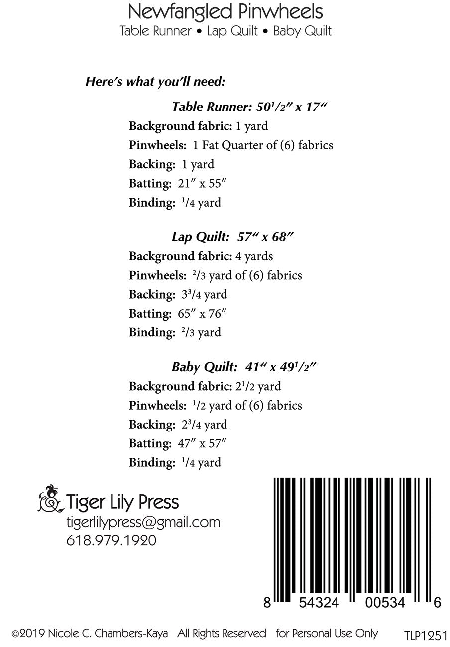 Newfangled Pinwheels