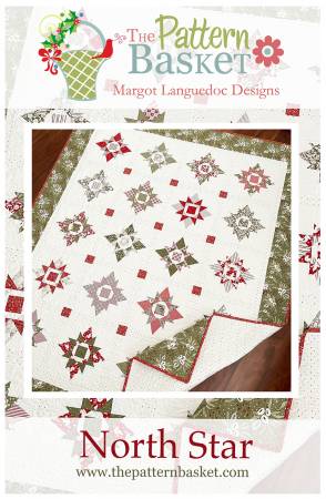 North Star Christmas Quilt Pattern by Pattern Basket
