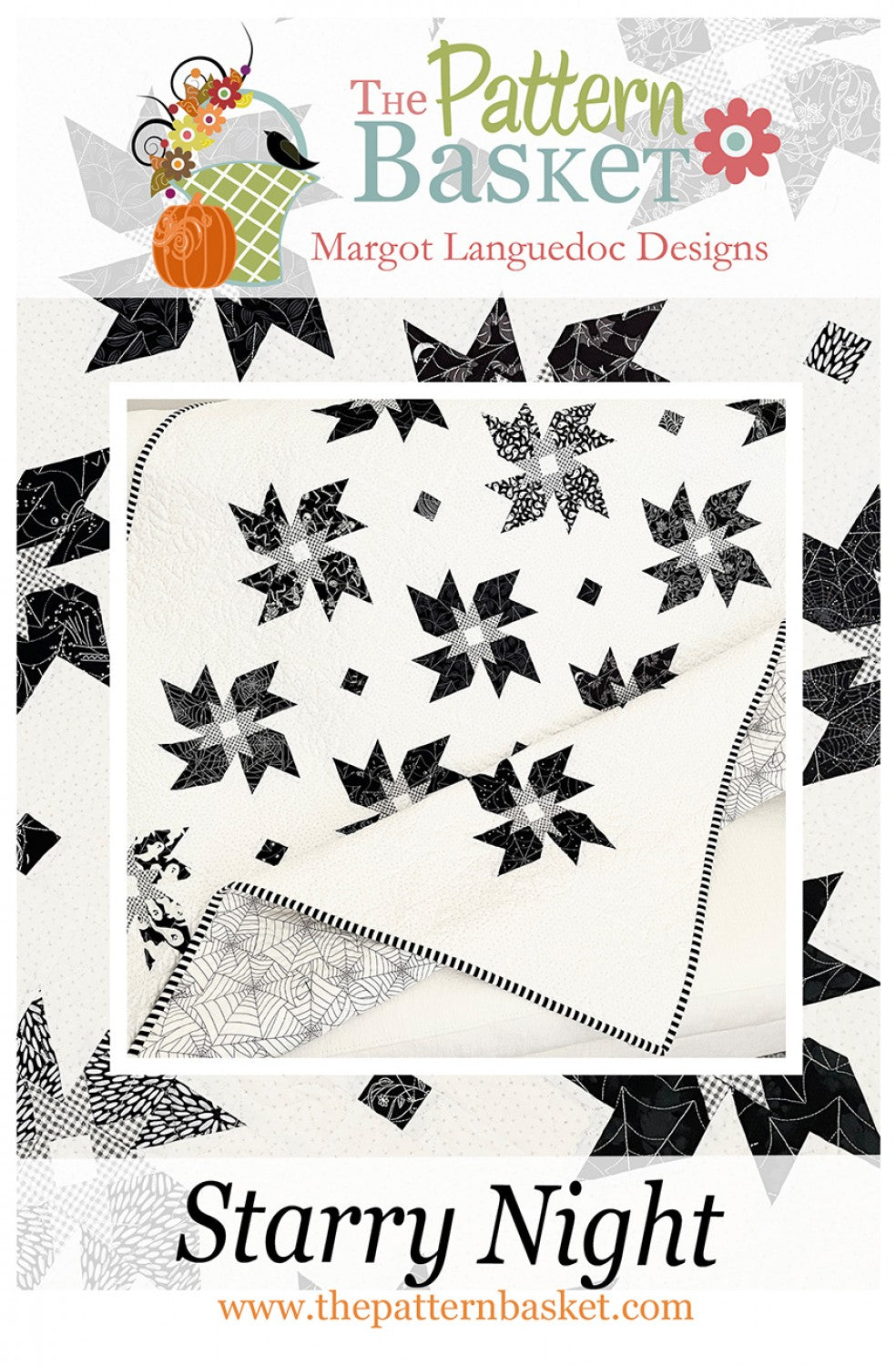 Starry Night Quilt Pattern by Pattern Basket