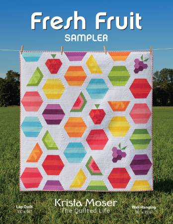 Fresh Fruit Quilt Pattern by The Quilted Life