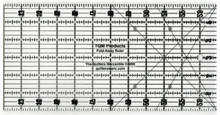 The Fold Away Retreat Ruler 6in x 24in