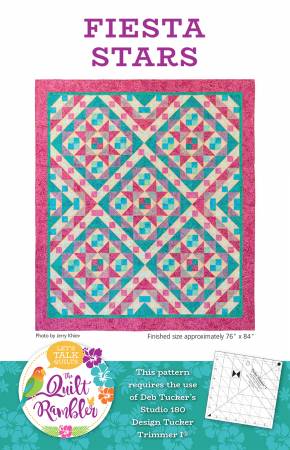 Fiesta Stars Quilt Pattern by The Quilt Rambler