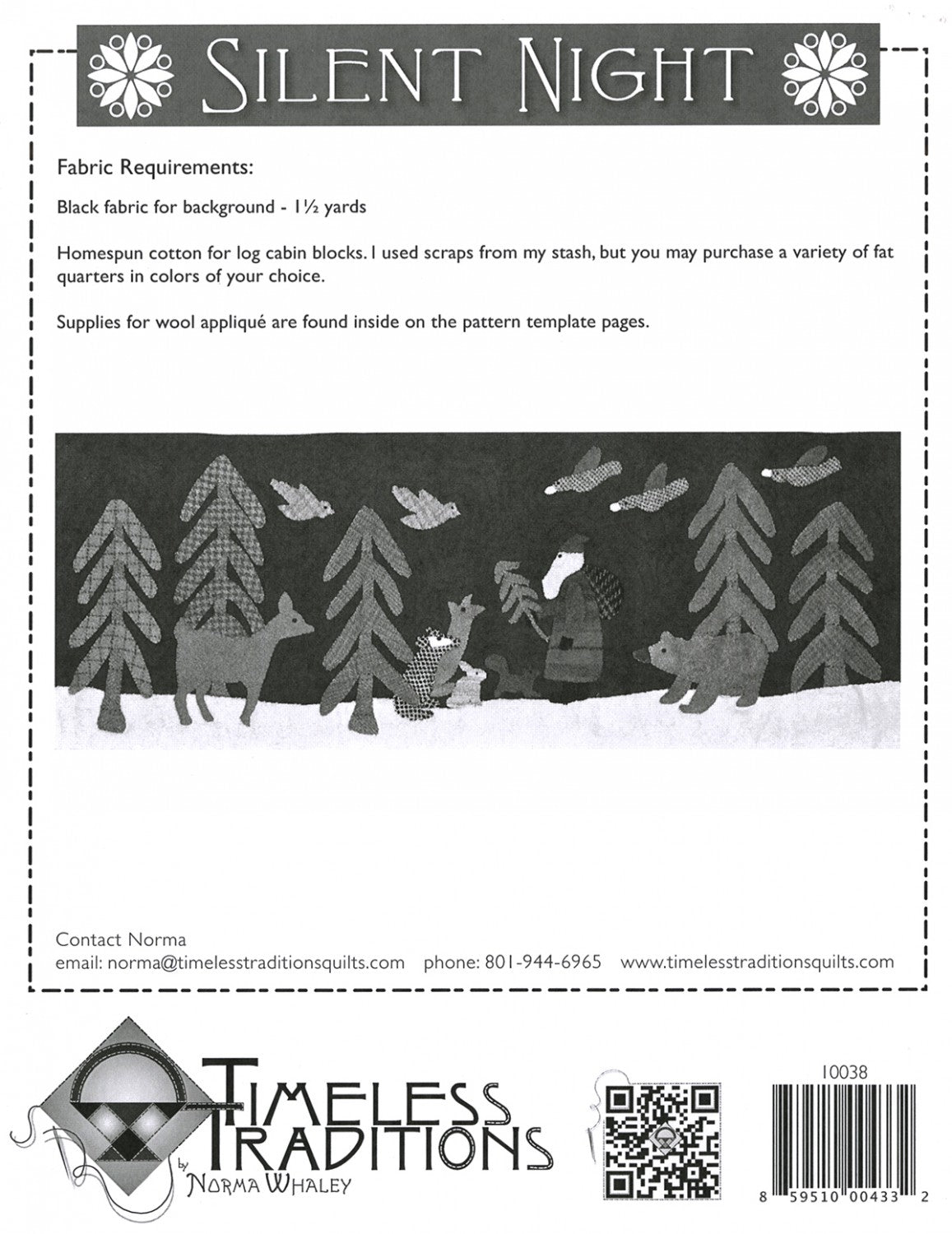 Silent Night Quilt Pattern