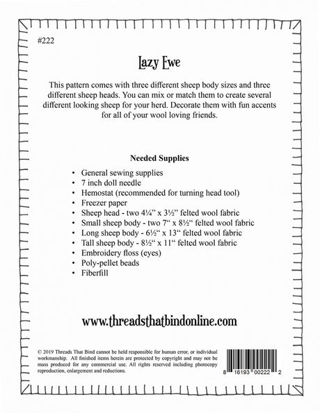 Lazy Ewe