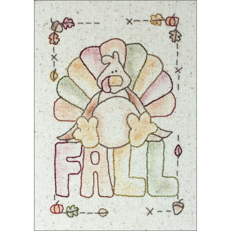 Stuffed Turkey pattern example for panel