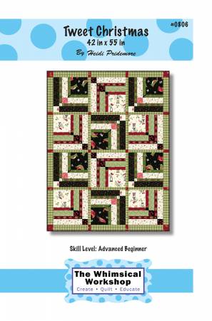 Tweet Christmas Quilt Pattern by The Whimsical Workshop