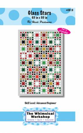 Glass Stars Quilt Pattern by The Whimsical Workshop