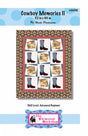 Cowboy Memories II Quilt Pattern by The Whimsical Workshop