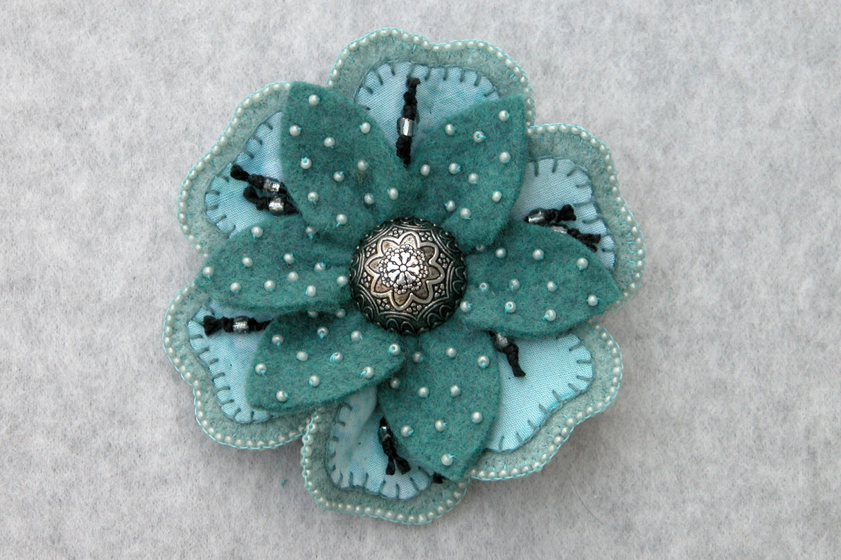 Dips 'N' Tips Flower Pins