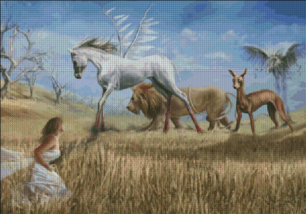 The Fifth Cross Stitch By Marta Dahlig