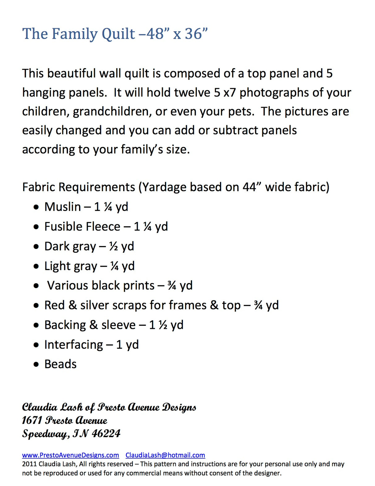 The Family Quilt